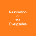 Restoration of the Everglades