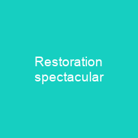 Restoration spectacular