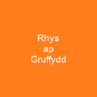 Rhys ap Gruffydd