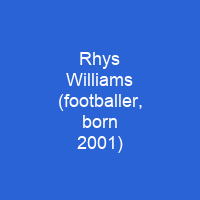 Rhys Williams (footballer, born 2001)