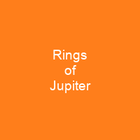 Rings of Jupiter