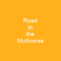 Road to the Multiverse