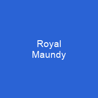 Royal Maundy