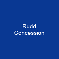 Rudd Concession