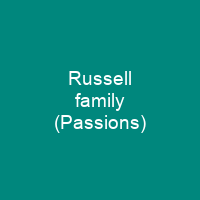 Russell family (Passions)