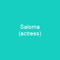 Saloma (actress)