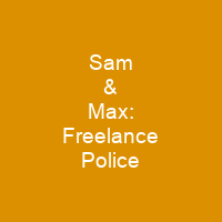 Sam & Max: Freelance Police