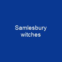 Samlesbury witches