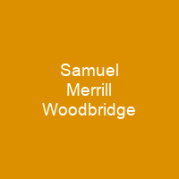 Samuel Merrill Woodbridge