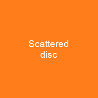 Scattered disc