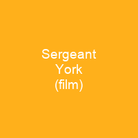 Sergeant York (film)