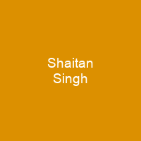 Shaitan Singh