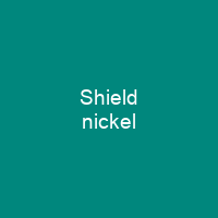 Shield nickel
