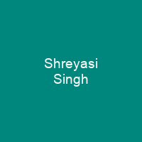 Shreyasi Singh