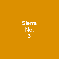 Sierra No. 3