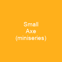 Small Axe (miniseries)