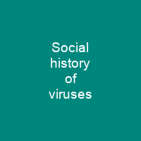 Social history of viruses