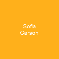 Sofia Carson
