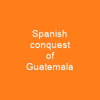 Spanish conquest of Guatemala