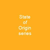 State of Origin series
