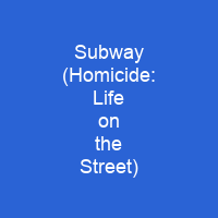 Subway (Homicide: Life on the Street)
