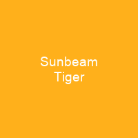 Sunbeam Tiger