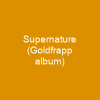 Supernature (Goldfrapp album)