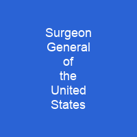 Surgeon General of the United States