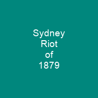 Sydney Riot of 1879