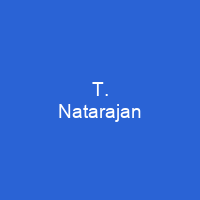 T. Natarajan