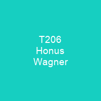 T206 Honus Wagner