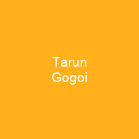 Tarun Gogoi