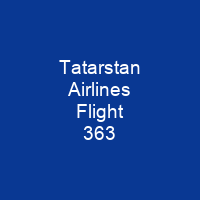 Tatarstan Airlines Flight 363