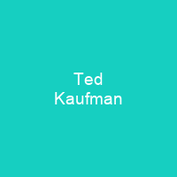 Ted Kaufman