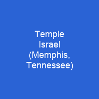 Temple Israel (Memphis, Tennessee)