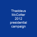 Thaddeus McCotter 2012 presidential campaign