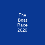 The Boat Race 2020