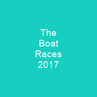 The Boat Races 2017
