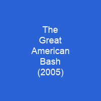 The Great American Bash (2005)