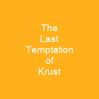 The Last Temptation of Krust