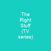 The Right Stuff (TV series)