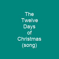 The Twelve Days of Christmas (song)