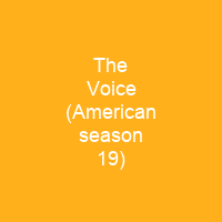 The Voice (American season 19)