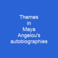 Themes in Maya Angelou's autobiographies