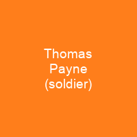 Thomas Payne (soldier)