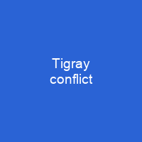 Tigray conflict