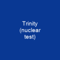 Trinity (nuclear test)