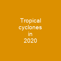 Tropical cyclones in 2020