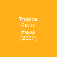 Tropical Storm Faxai (2007)
