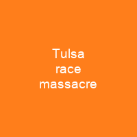 Tulsa race massacre
